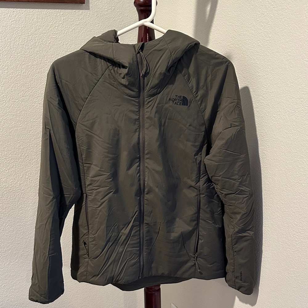 The North Face Dark Green Hooded Jacket